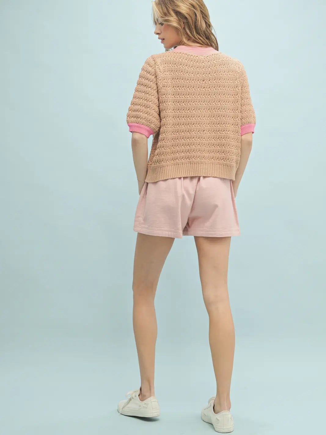 Balloon Sleeve Bow Detail Sweater