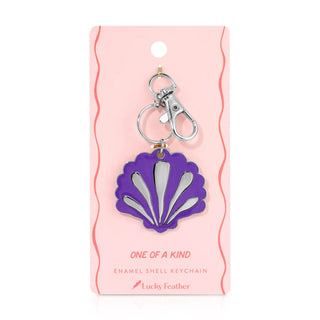 Ocean Life Enamel Keychain