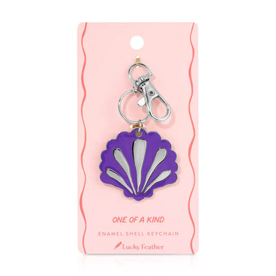 Ocean Life Enamel Keychain