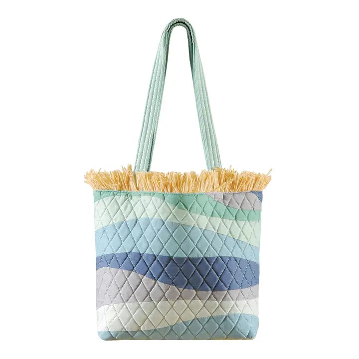 Quilted Beach Tote