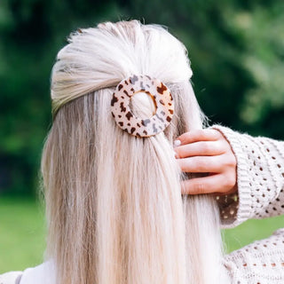 Teleties New Flat Circle Hair Clip - Small