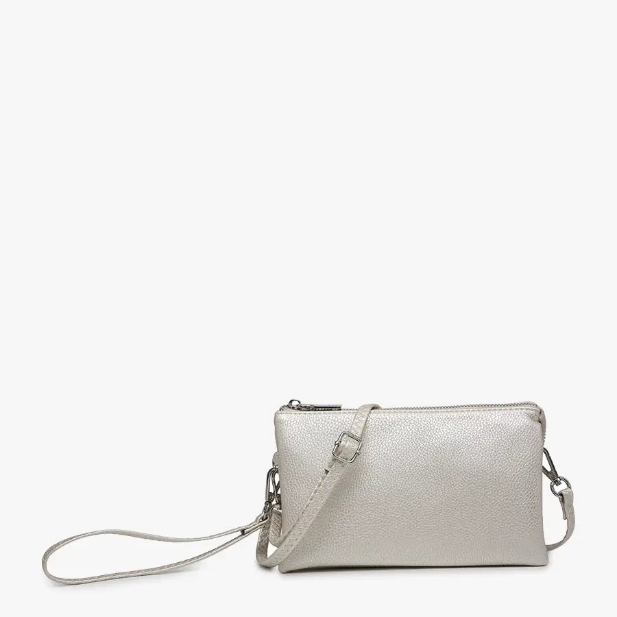 Riley 3 Compartment Wristlet/Crossbody