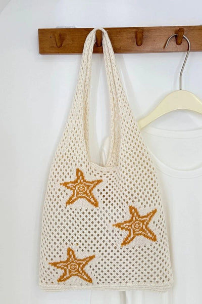 Ocean Theme Crochet Tote Bag