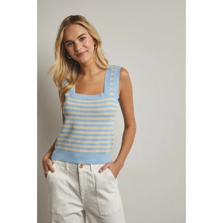 Square Neck Sweater Tank
