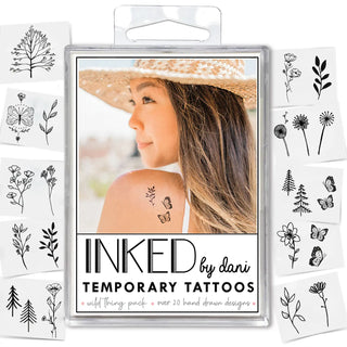 "Wild Thing" Temporary Tattoo Pack