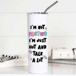 I'm Not Flirting Travel Cup
