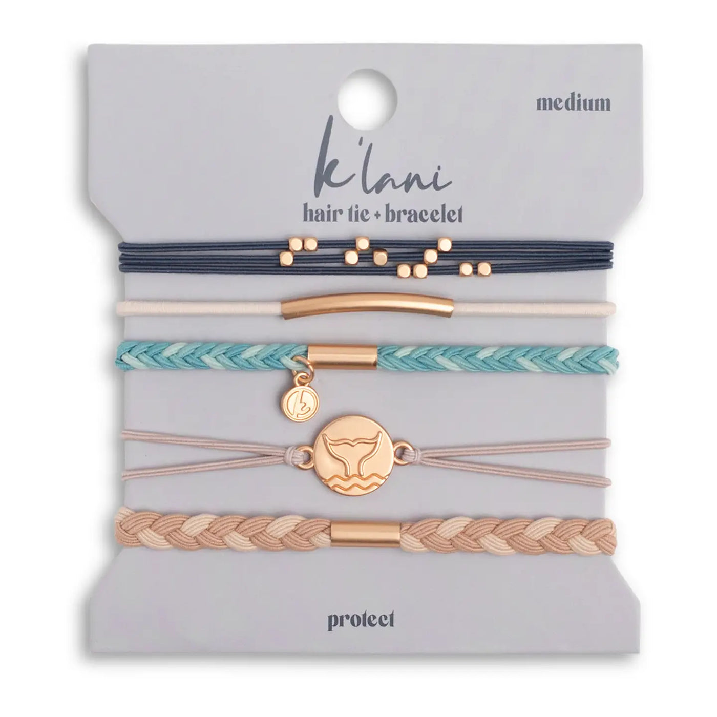 K'Lani Hair Tie Bracelets - Protect