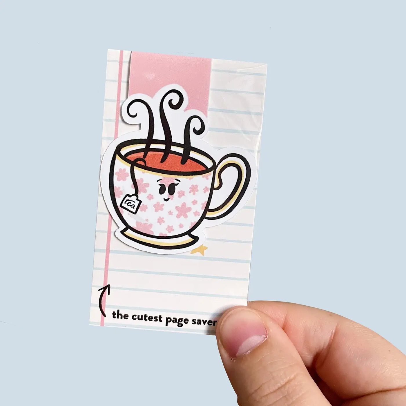 Teacup Magnetic Magnetic Bookmark