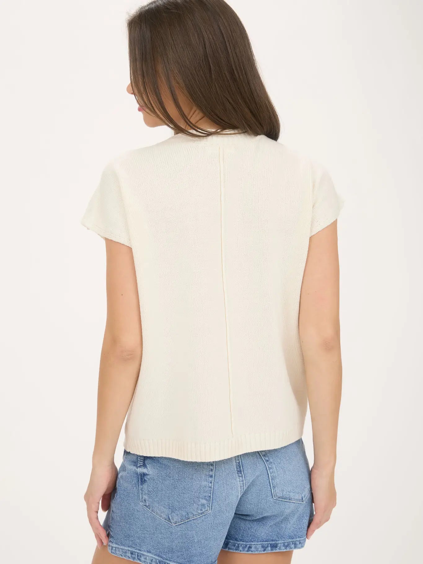 Mimosa Please Short Sleeve Sweater