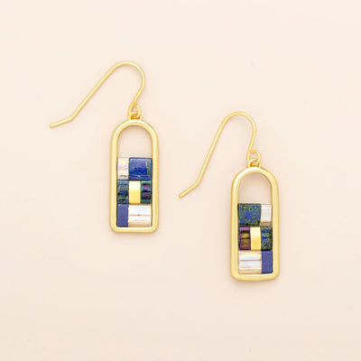 Good Karma Miyuki Frame Earring