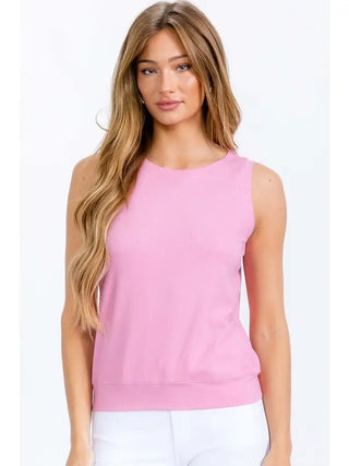 Daisy Ribbed Tank