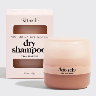 KITSCH Light Volumizing Rice Protein Dry Shampoo with Puff