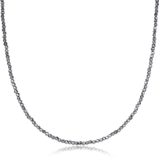 Enewton Faceted Hematite Choker