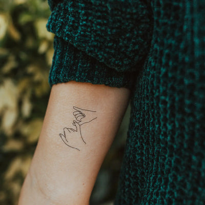 "Barely There" Temporary Tattoo Pack