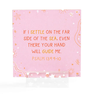 Verses For the Beach – Bible Verse Card Set + Display Stand