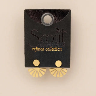 Refined Earring Collection - Sunburst Ear Jacket
