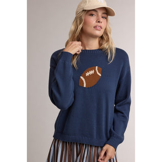 Game Day Graphic Knit Sweater