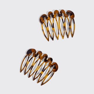 KITSCH Recycled Plastic French Hair Combs 2pc Set