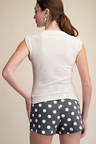 Chic Cowl Neck Knit Top