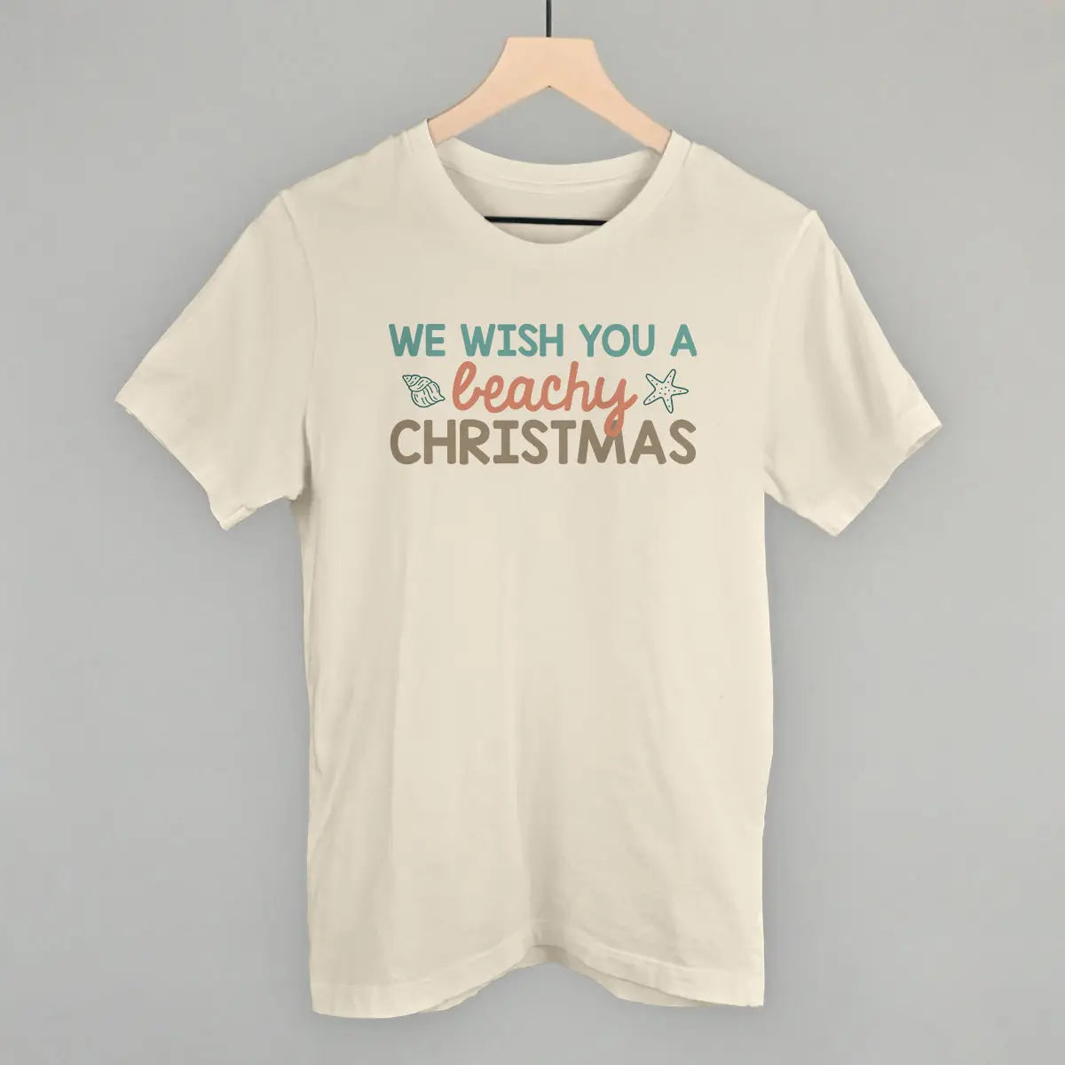 We Wish You A Beachy Christmas Tee