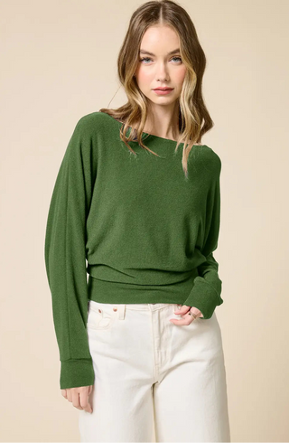 Bryn Boat Neck Top