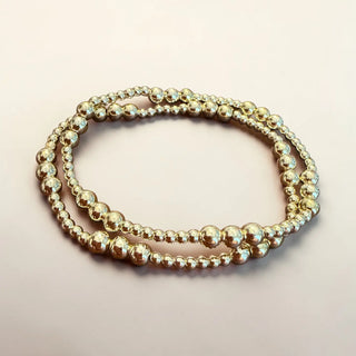 14K Gold Filled 3mm/5mm Bracelet