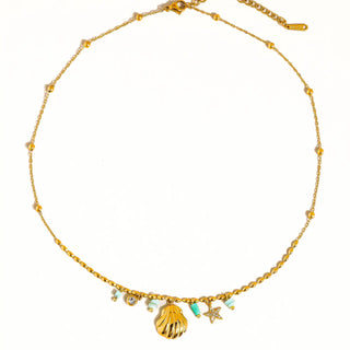 Starfish & Shell Necklace