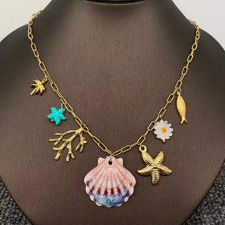 Summer Style Charm Necklace