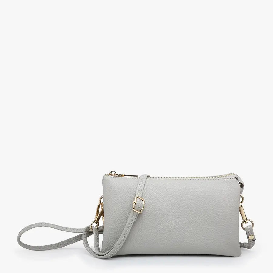 Riley 3 Compartment Wristlet/Crossbody