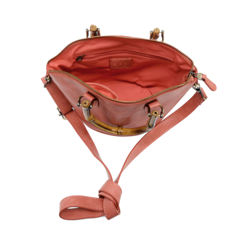 Millie Bamboo Handle Basket Crossbody