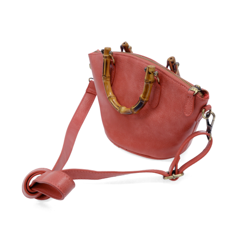 Millie Bamboo Handle Basket Crossbody