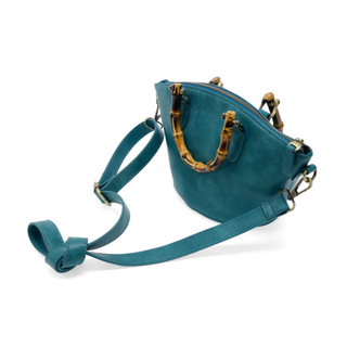 Millie Bamboo Handle Basket Crossbody