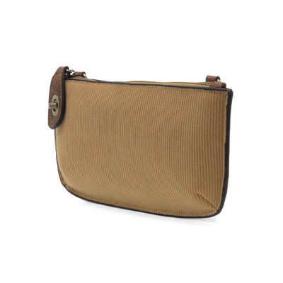 Camel Corduroy 2-n-1 Crossbody