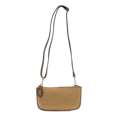Camel Corduroy 2-n-1 Crossbody