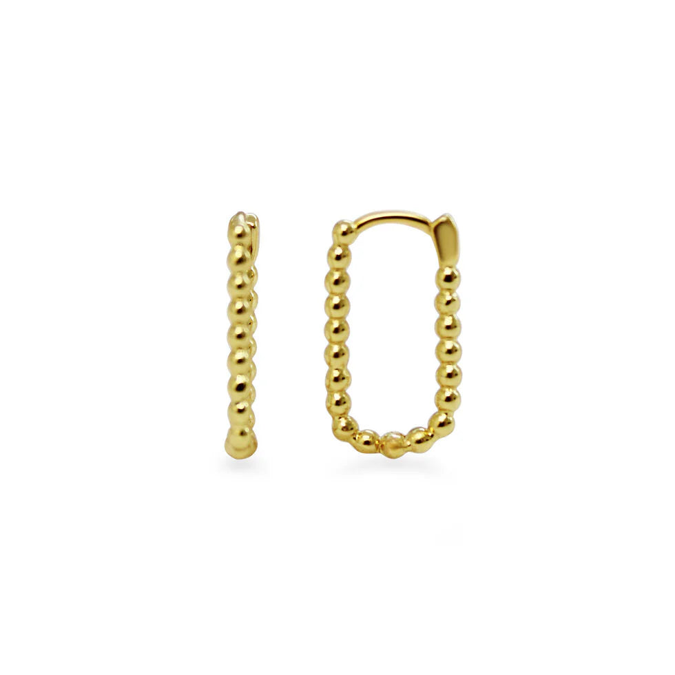 Stia Droplet Huggie Hoop