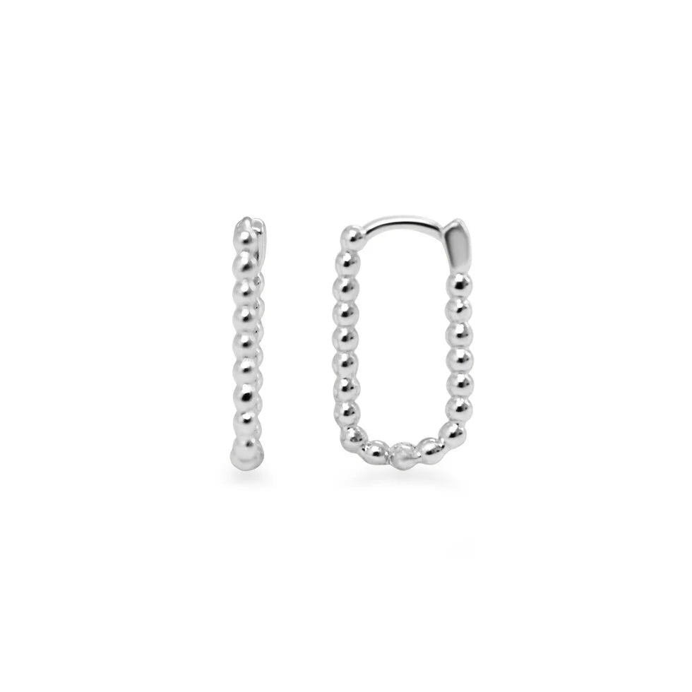 Stia Droplet Huggie Hoop