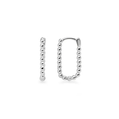 Stia Droplet Huggie Hoop