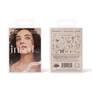 Inked by Dani Temporary Tattoo Packs