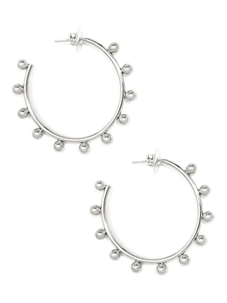 Studded Hoop Earring