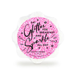 Caren Soap in a sponge