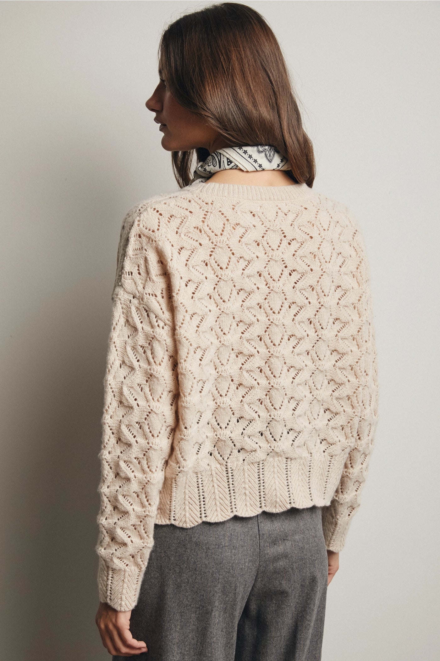Piper Pointelle Sweater