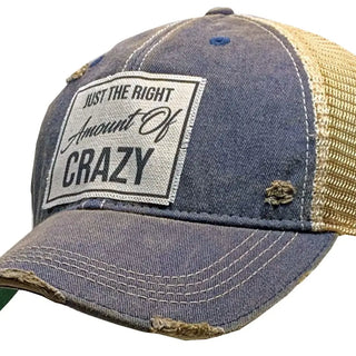 Just The Right Amount of Crazy Trucker Cap