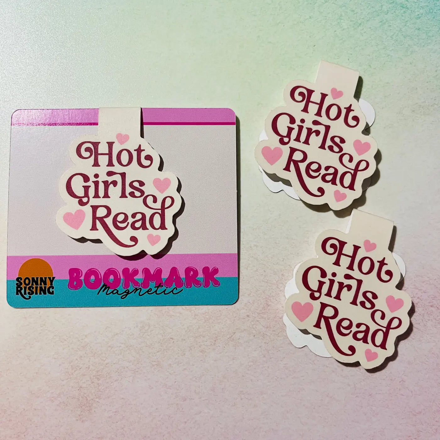 Magnetic Bookmark - Hot Girls Read