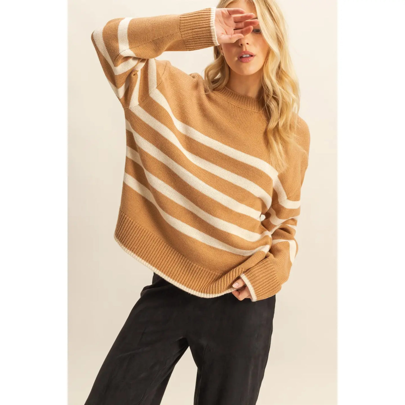 Striped Casual Sweater