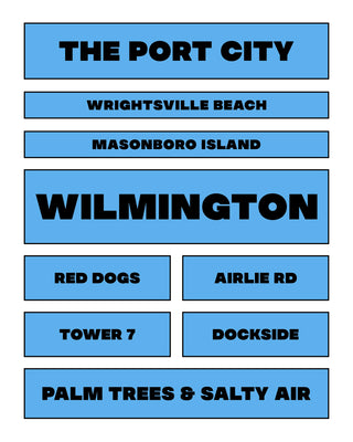 Wilmington, NC City Poster