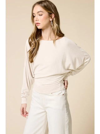 Bryn Boat Neck Top