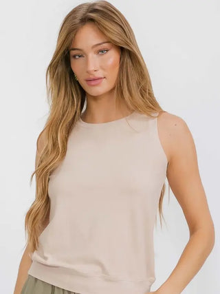 Daisy Ribbed Tank