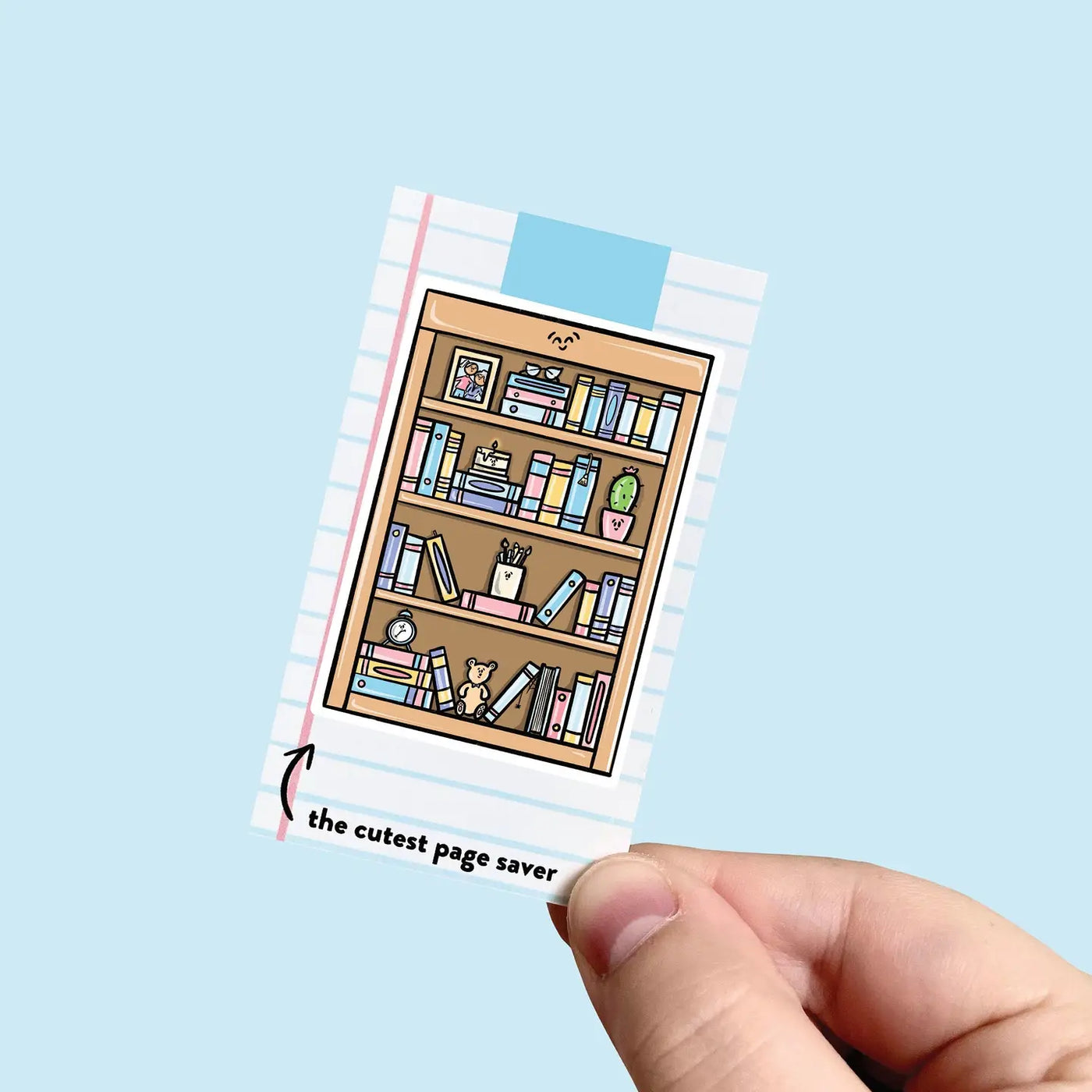 Bookshelf Magnetic Bookmark