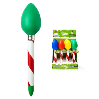 Christmas Jumbo Light Up Bulb Pen