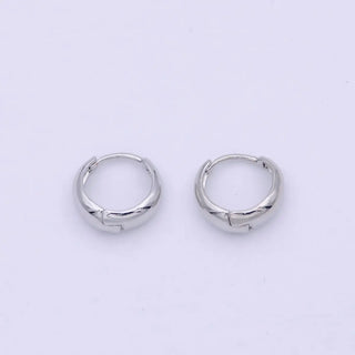 24K 14mm Huggie Hoops
